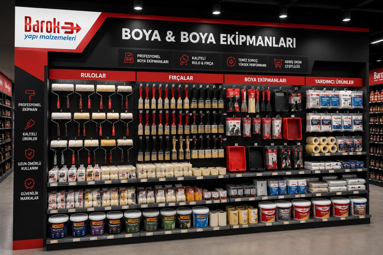 Yapı Malzemeleri Reyonları